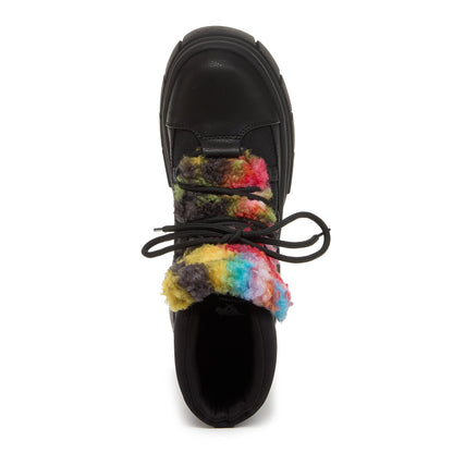 Tiger Black Rainbow Platform Bootie - Rocket Dog
