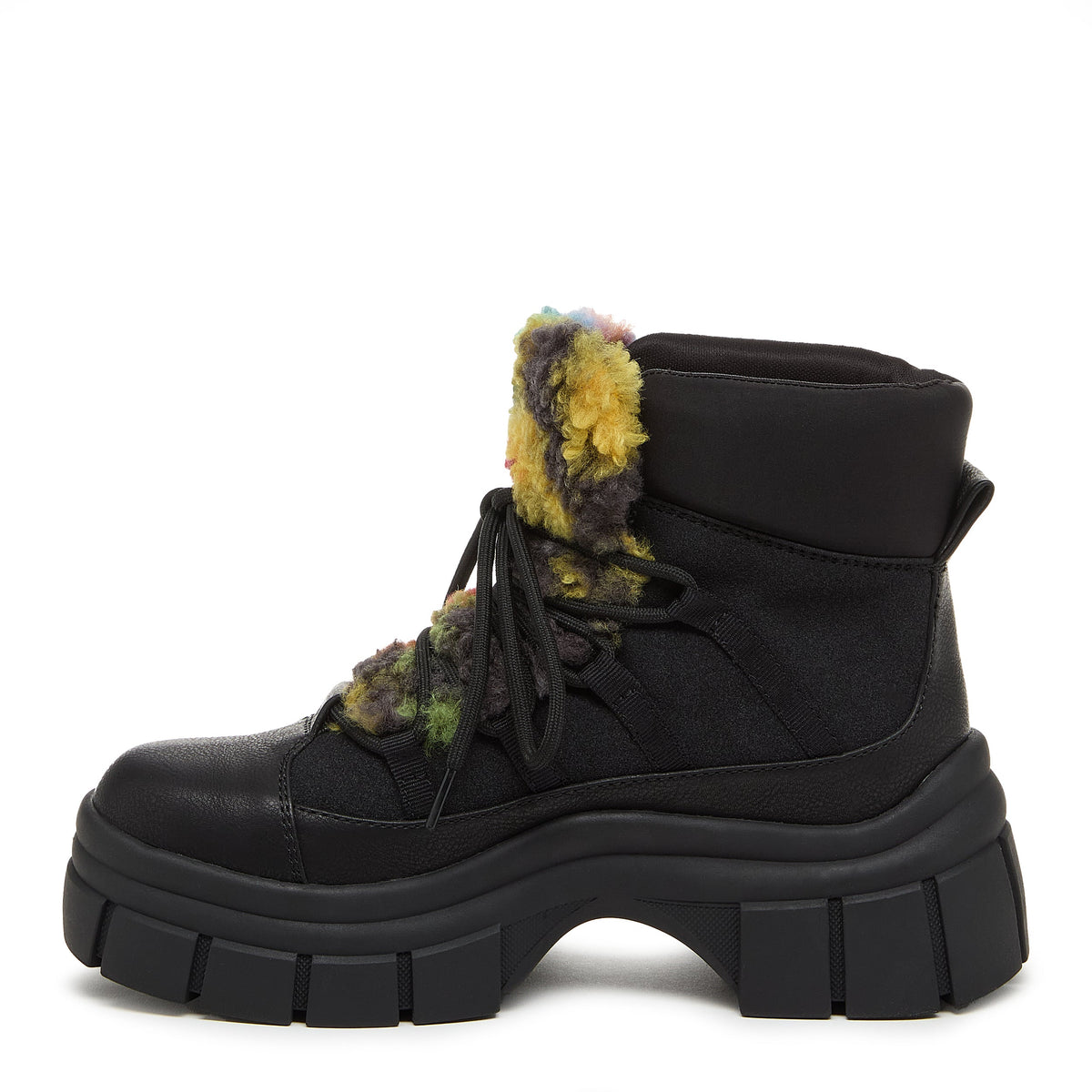 Tiger Black Rainbow Platform Bootie - Rocket Dog