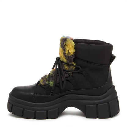 Tiger Black Rainbow Platform Bootie - Rocket Dog