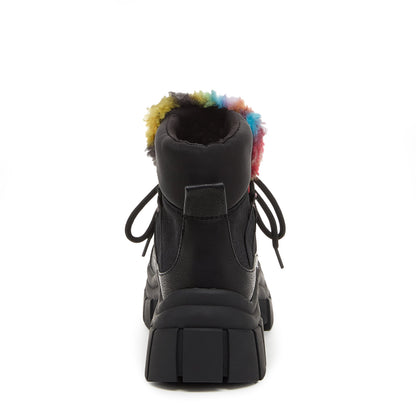Tiger Black Rainbow Platform Bootie - Rocket Dog