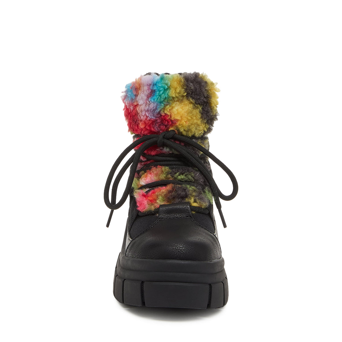 Tiger Black Rainbow Platform Bootie - Rocket Dog