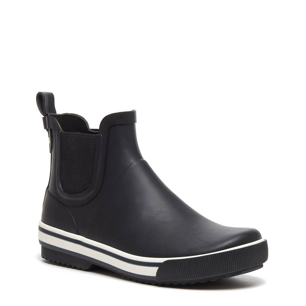 Rainbow Black Rain Bootie - Rocket Dog