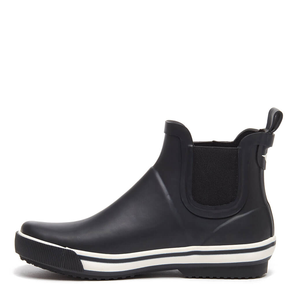 Rainbow Black Rain Bootie - Rocket Dog