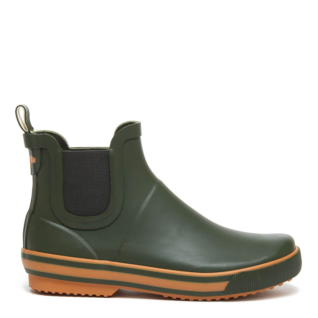 Rainbow Green Rain Bootie - Rocket Dog