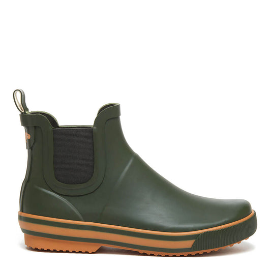 Rainbow Green Rain Bootie - Rocket Dog