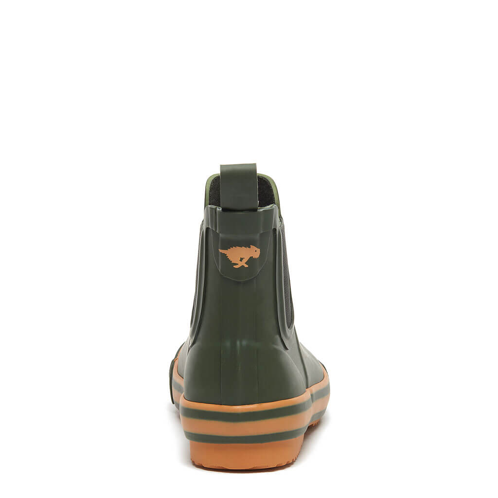Rainbow Green Rain Bootie - Rocket Dog