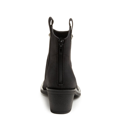 Yolanda Black Western Bootie - Rocket Dog