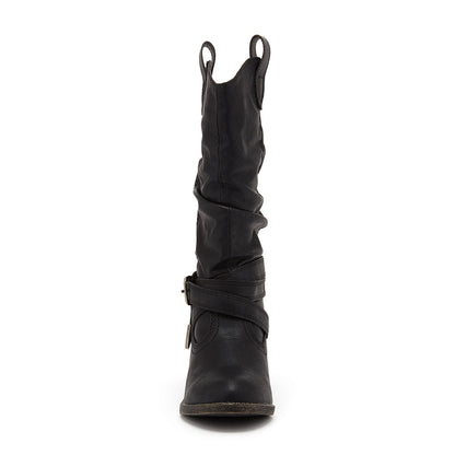 Sidestep Black Western Boot - Rocket Dog