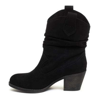 Sheriff Black Western Boot - Rocket Dog