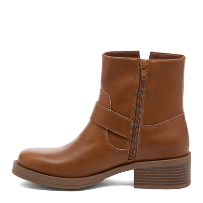 Rocket Dog Women’s Freddie Cognac Buckle Boots - Rocket Dog