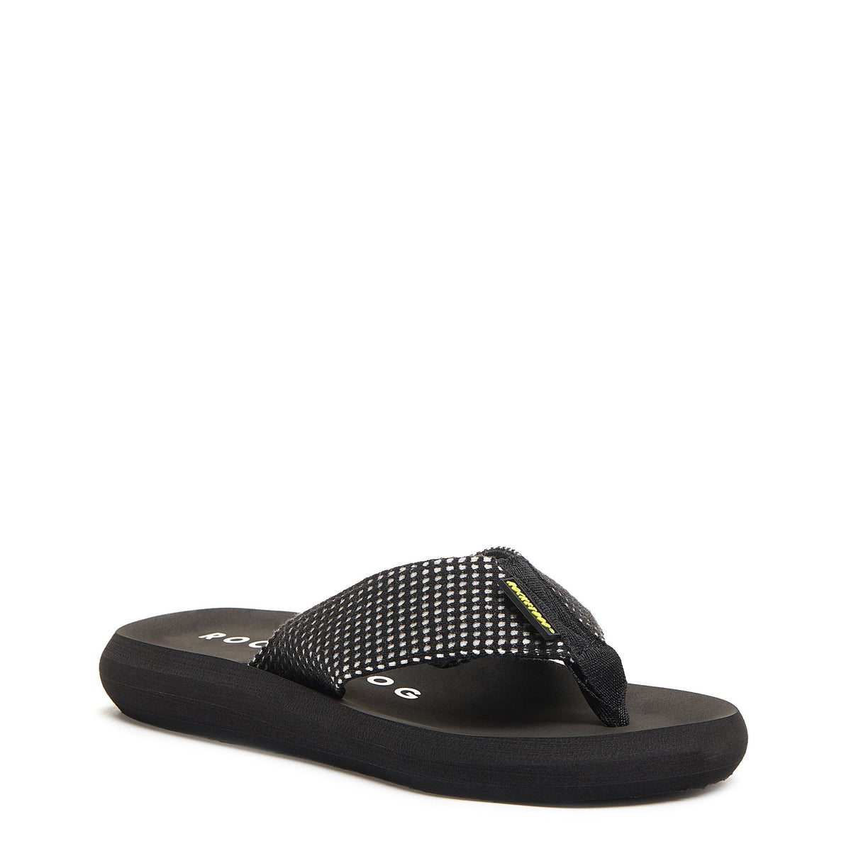 Spotlight Black Mesh Flip Flop - Rocket Dog