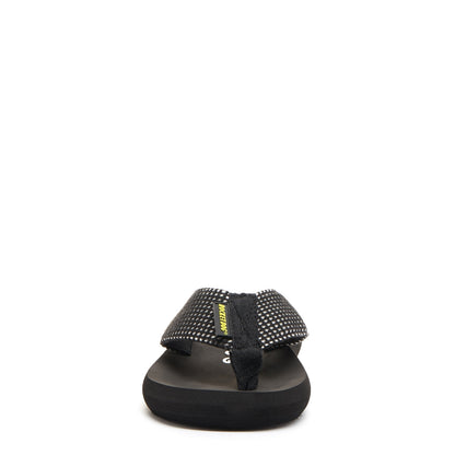 Spotlight Black Mesh Flip Flop - Rocket Dog