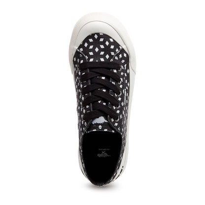Jazzin Plus Black Mosaic Sneaker - Rocket Dog