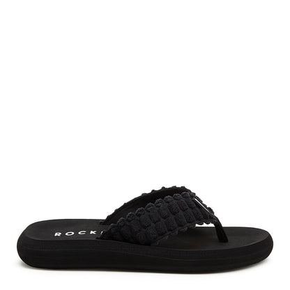 Spotlight Black Atom Flip Flops - Rocket Dog