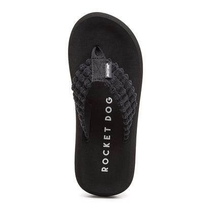 Spotlight Black Atom Flip Flops - Rocket Dog