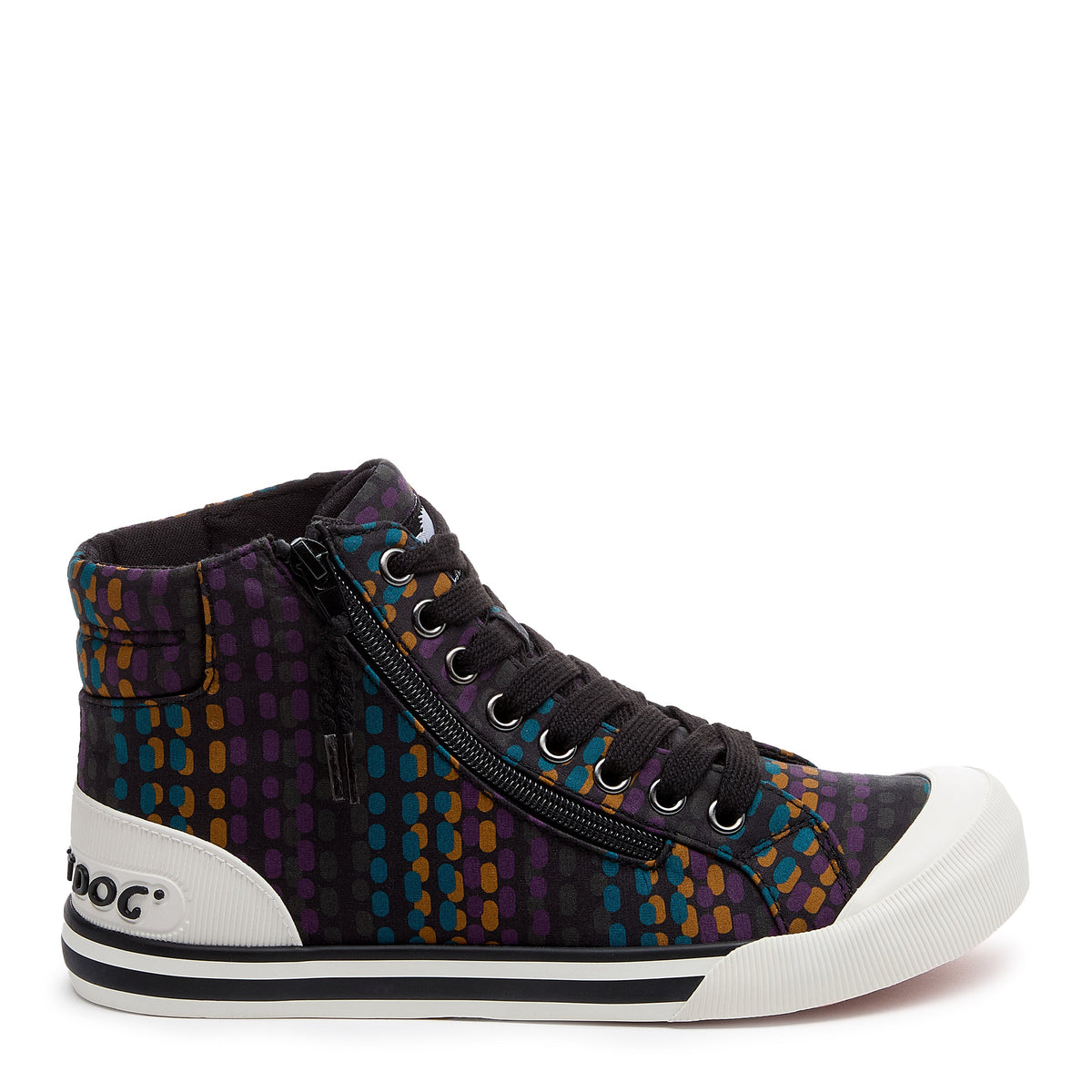 Jazzin Pixel Pop High Top Sneaker - Rocket Dog