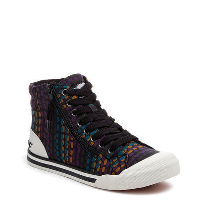 Jazzin Pixel Pop High Top Sneaker - Rocket Dog
