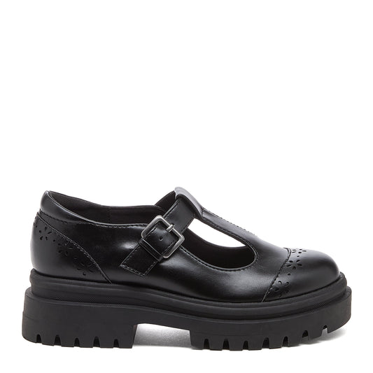 Rocket Dog Women’s Dalma Black Chunky Mary Jane Shoes - Rocket Dog