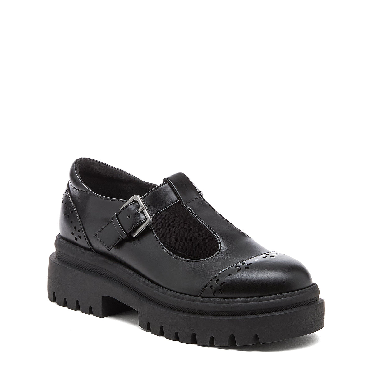 Rocket Dog Women’s Dalma Black Chunky Mary Jane Shoes - Rocket Dog