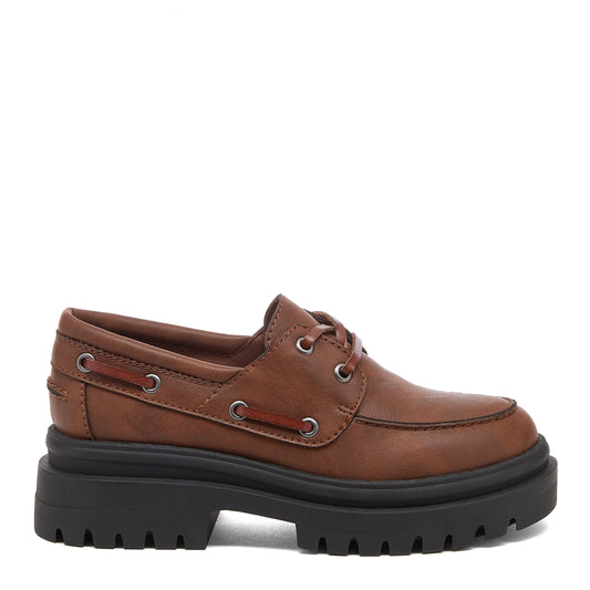 Rocket Dog Women’s Dean Brown Chunky Boat Shoes - Rocket Dog