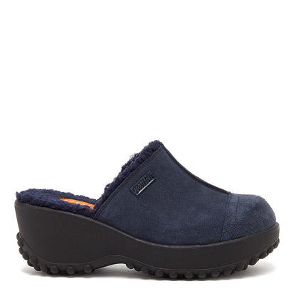 Fran Navy Suede Clog - Rocket Dog