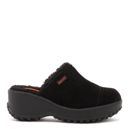 Fran Nubuck Black Clog - Rocket Dog