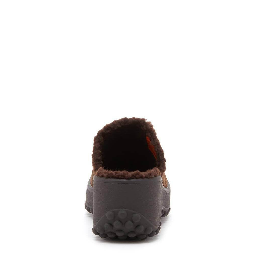 Fran Nubuck Brown Clog - Rocket Dog