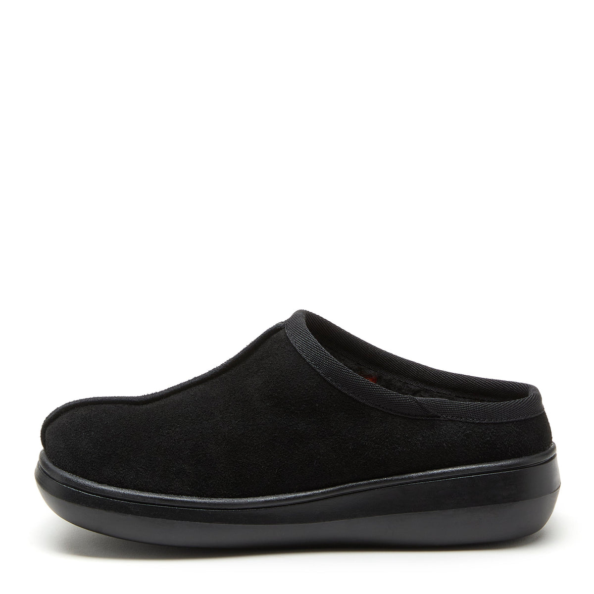 Sugar Glide Black Suede Slipper - Rocket Dog