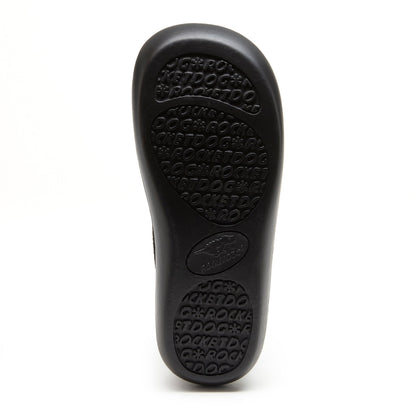 Sugar Glide Black Suede Slipper - Rocket Dog