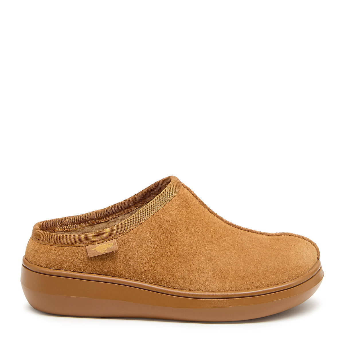 Sugar Glide Camel Suede Slipper - Rocket Dog
