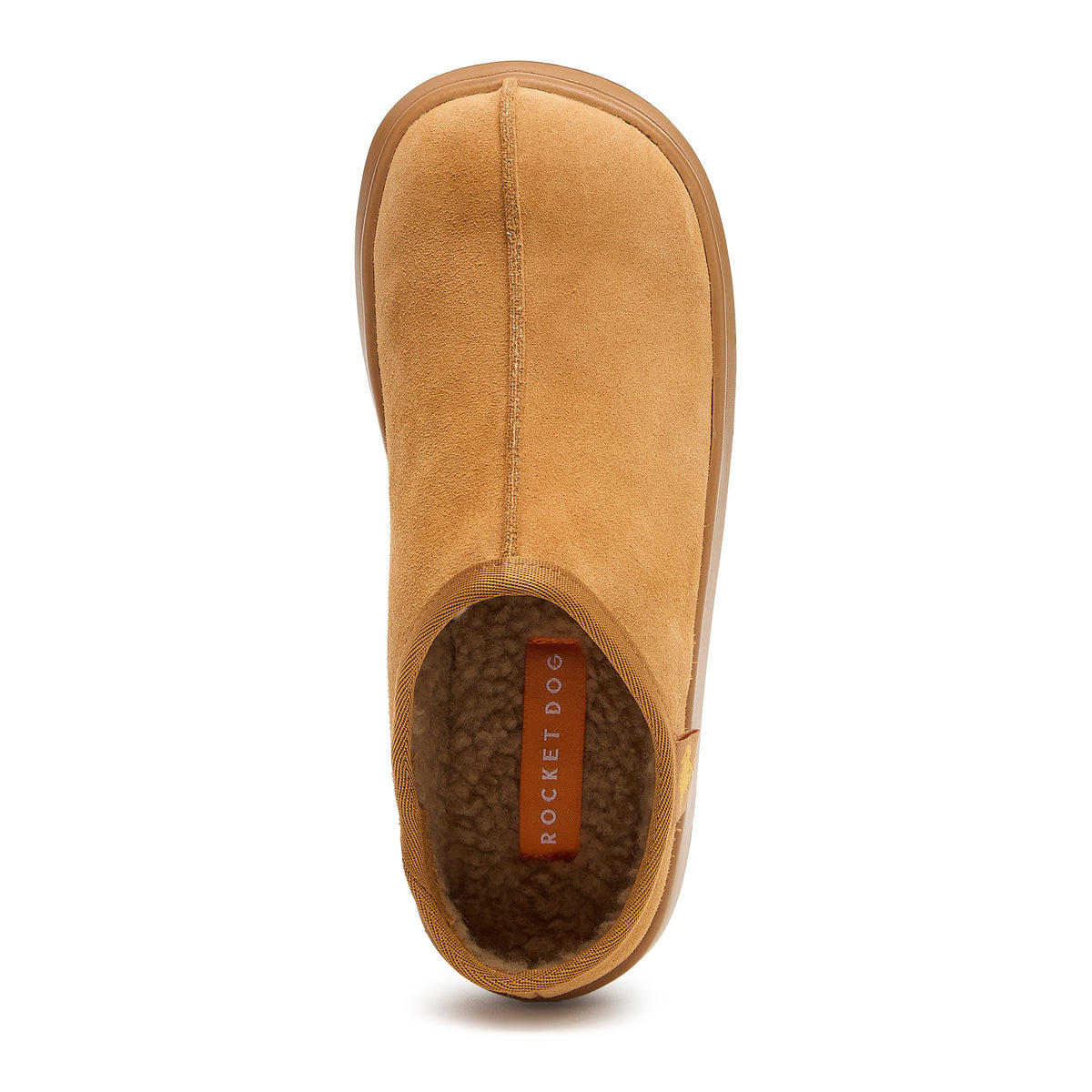 Sugar Glide Camel Suede Slipper - Rocket Dog