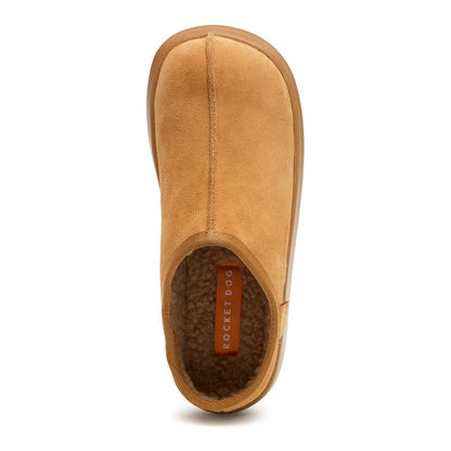 Sugar Glide Camel Suede Slipper - Rocket Dog