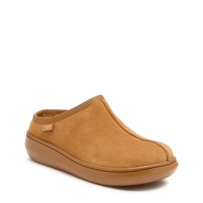 Sugar Glide Camel Suede Slipper - Rocket Dog
