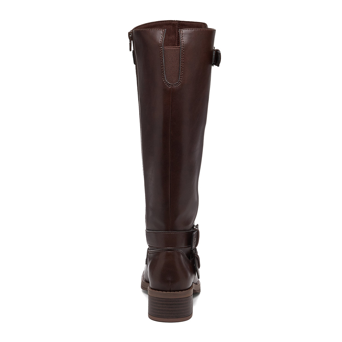 Rocket Dog Women’s Fillie Dark Brown Tall Buckle Boots - Rocket Dog