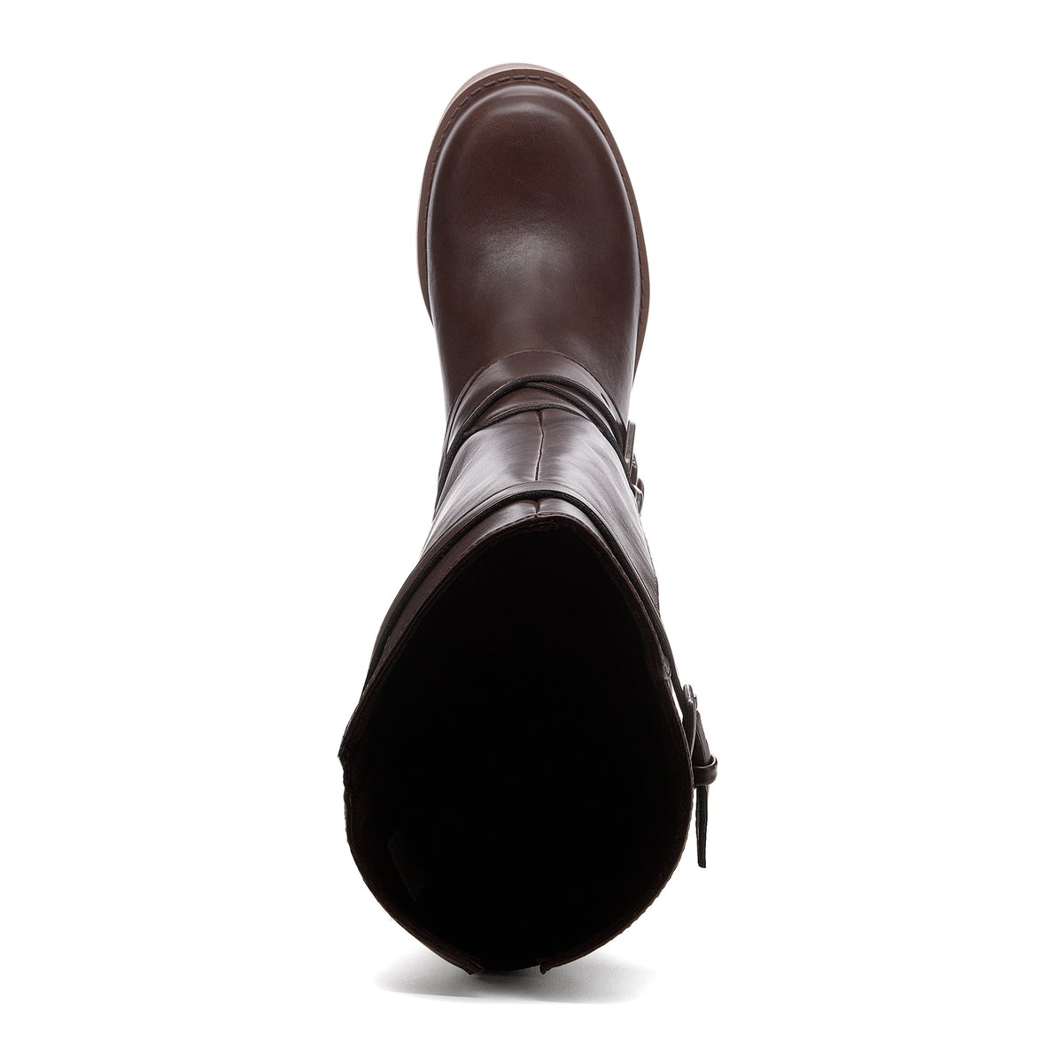 Rocket Dog Women’s Fillie Dark Brown Tall Buckle Boots - Rocket Dog