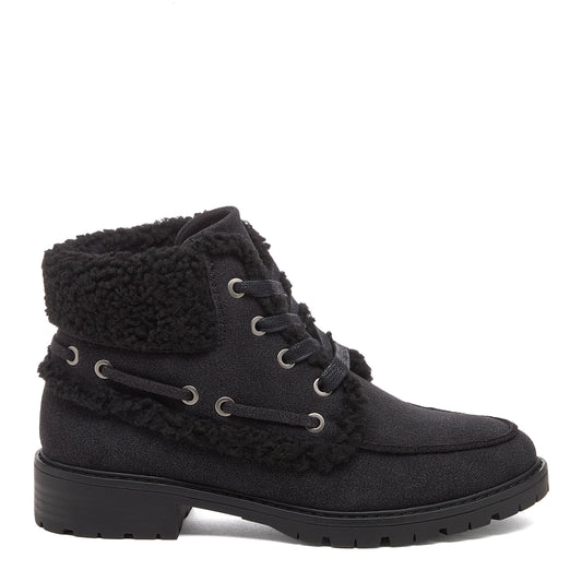 Rocket Dog Women’s Nixie Black Cuffed Ankle Boots - Rocket Dog