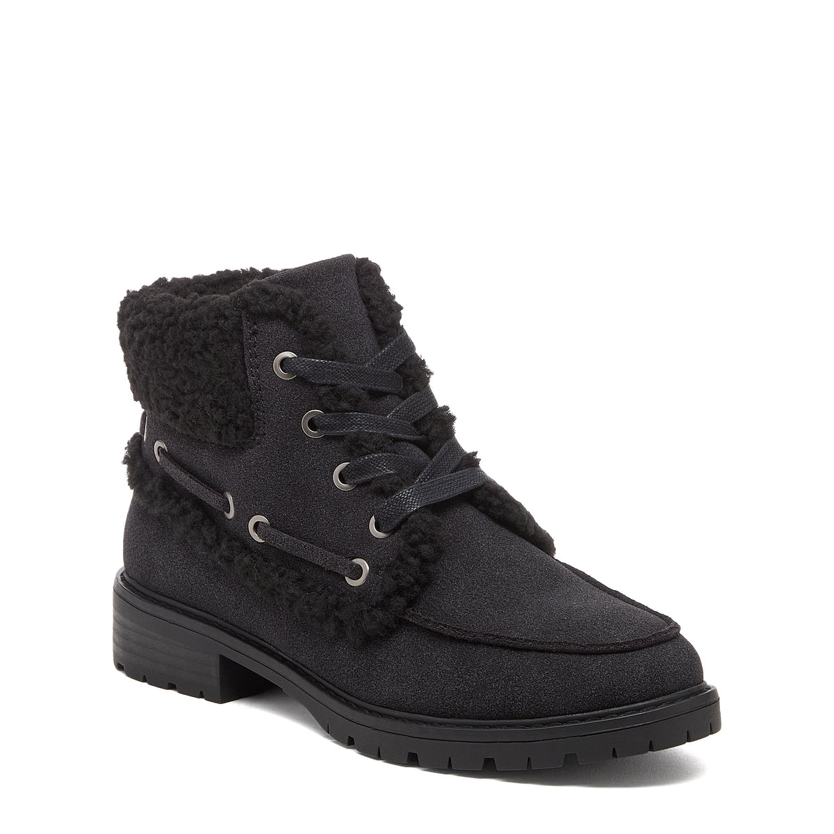 Rocket Dog Women’s Nixie Black Cuffed Ankle Boots - Rocket Dog