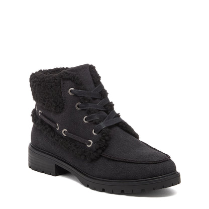 Rocket Dog Women’s Nixie Black Cuffed Ankle Boots - Rocket Dog